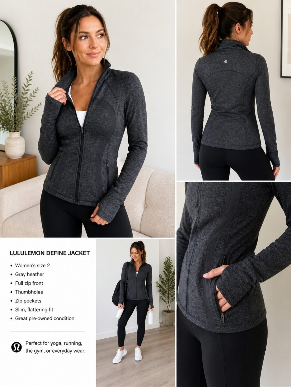 Lululemon Define Jacket Size 10